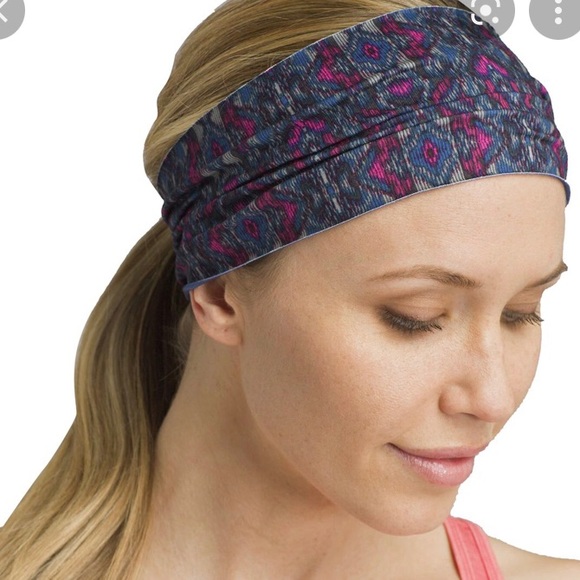 Prana Mint and Coral Headband - Picture 2 of 2